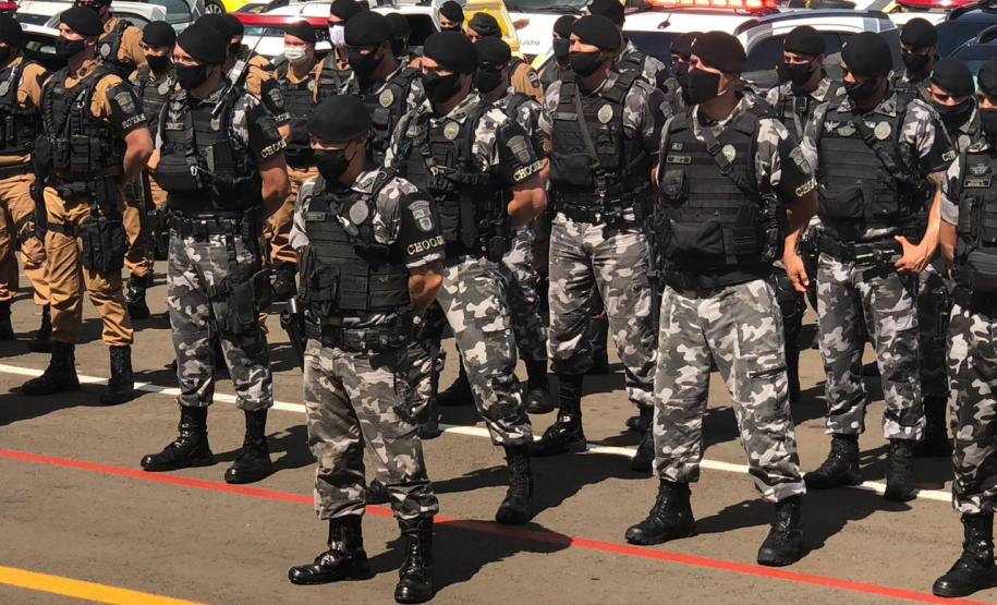 Mais de 500 pessoas são presas e 7 toneladas de maconha e 68 armas apreendidas nas duas etapas da Operação Sinergia. Foto:SESP