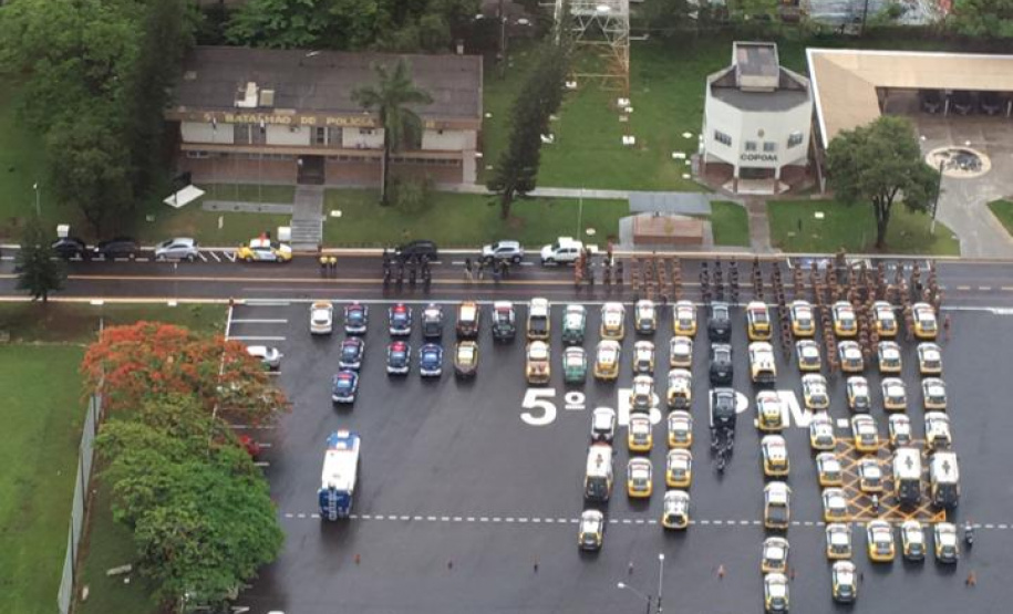 Mais de 500 pessoas são presas e 7 toneladas de maconha e 68 armas apreendidas nas duas etapas da Operação Sinergia. Foto:SESP