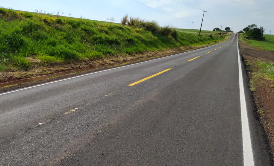 Serviços de conservação em três rodovias atendem Borrazópolis. Foto:DER