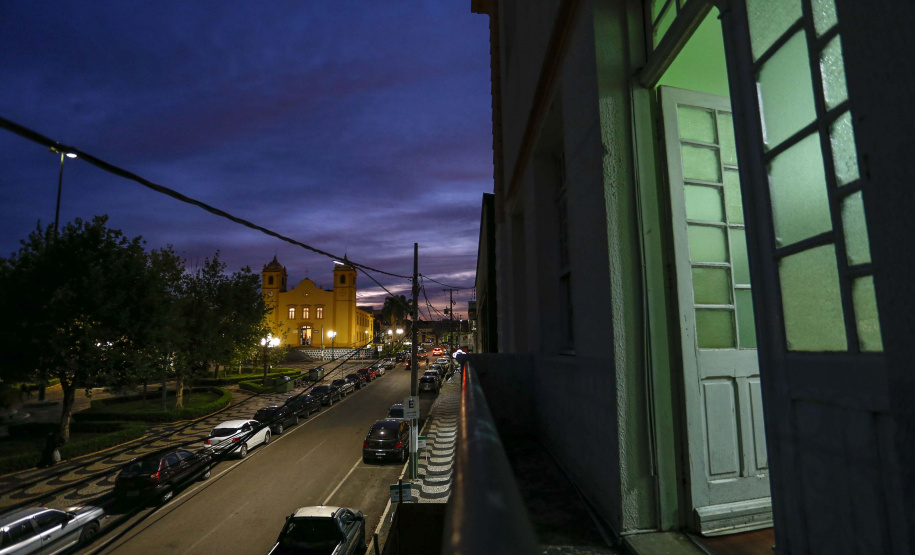 PALMEIRA - 02-12-2020 - OBRAS NO CINE TEATRO DE PALMEIRA - Foto: Jonathan Campos/ AEN