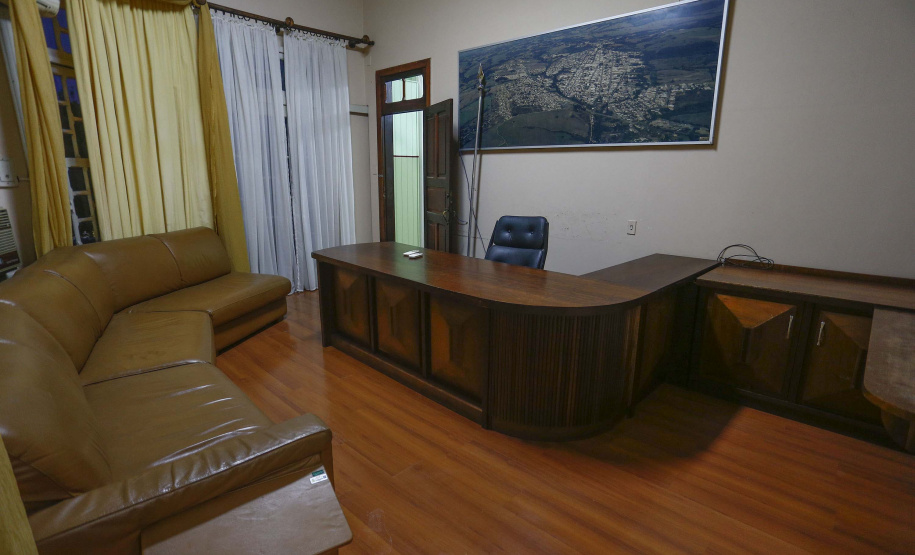 PALMEIRA - 02-12-2020 - OBRAS NO CINE TEATRO DE PALMEIRA - Foto: Jonathan Campos/ AEN