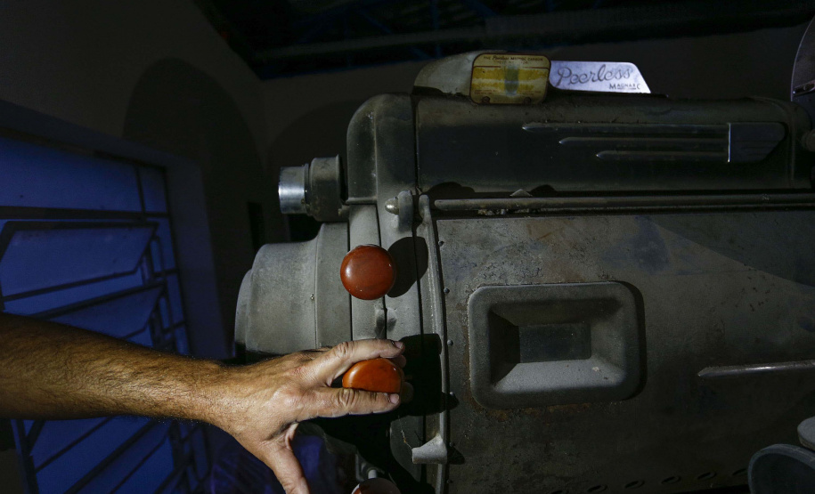 PALMEIRA - 02-12-2020 - OBRAS NO CINE TEATRO DE PALMEIRA - Foto: Jonathan Campos/ AEN