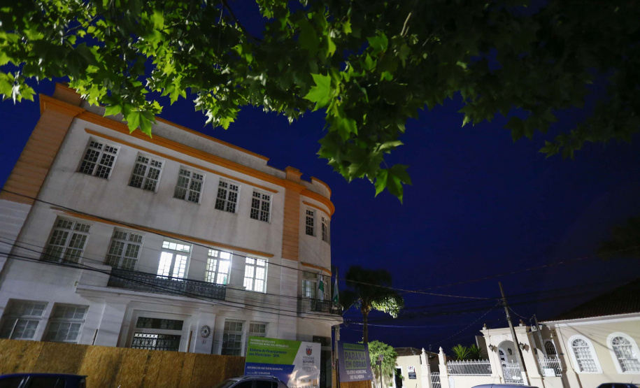 PALMEIRA - 02-12-2020 - OBRAS NO CINE TEATRO DE PALMEIRA - Foto: Jonathan Campos/ AEN