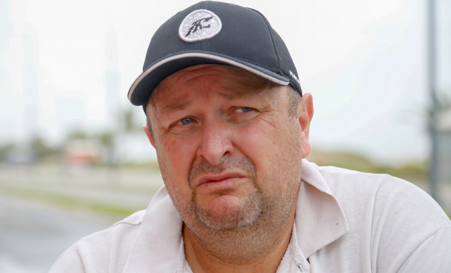 Moradores destacam importância da revitalização da Orla de Matinhos. Eleomar Toniello.