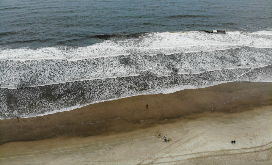 Moradores destacam importância da revitalização da Orla de Matinhos