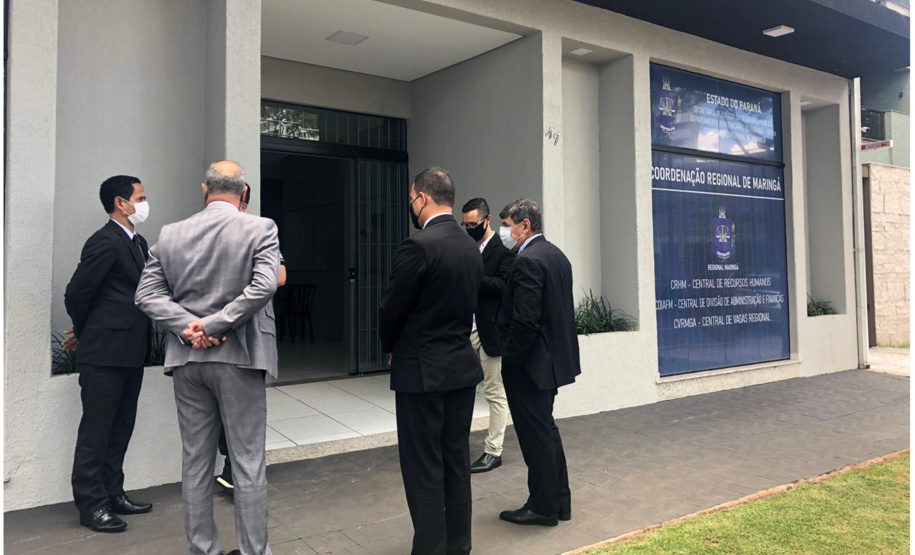 Complexo Social voltado para egressos do sistema penitenciário é inaugurado em Maringá (PR), no Noroeste do estado Foto: SESP