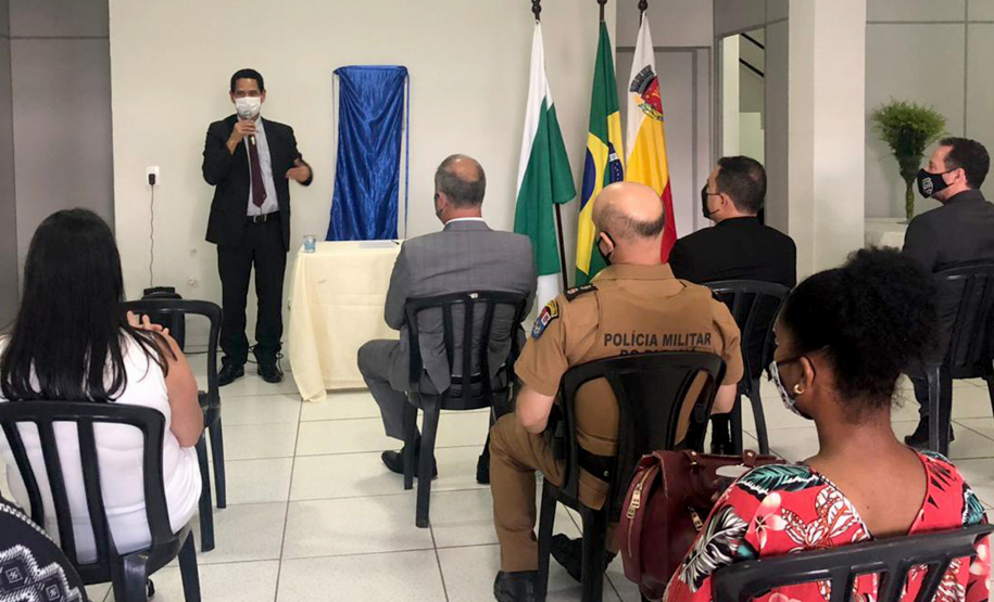 Complexo Social voltado para egressos do sistema penitenciário é inaugurado em Maringá (PR), no Noroeste do estado Foto: SESP