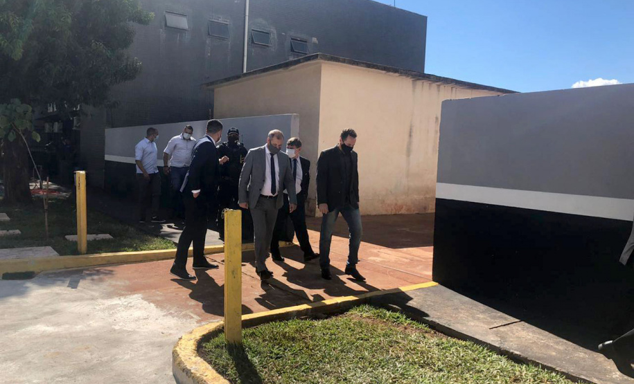 As obras nas unidades penais de Maringá foram concluídas e entregues quarta-feira (09), em solenidade com a presença do secretário estadual da Segurança Pública, Romulo Marinho Soares. Foram investidos R$ 2,2 milhões para revitalização, ampliação e melhorias na Penitenciária Estadual de Maringá, na Colônia Penal e Industrial e na Casa de Custódia – todas concentradas em um único endereço.
Foto: SESP