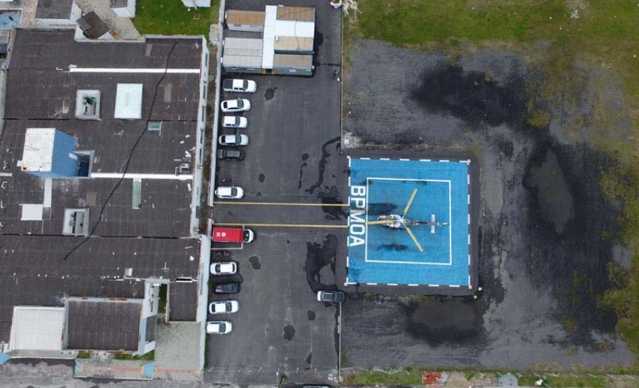 Litoral terá reforço de atendimento aeromédico. Foto:SESA