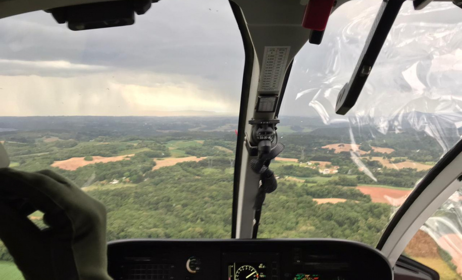 Litoral terá reforço de atendimento aeromédico. Foto:SESA