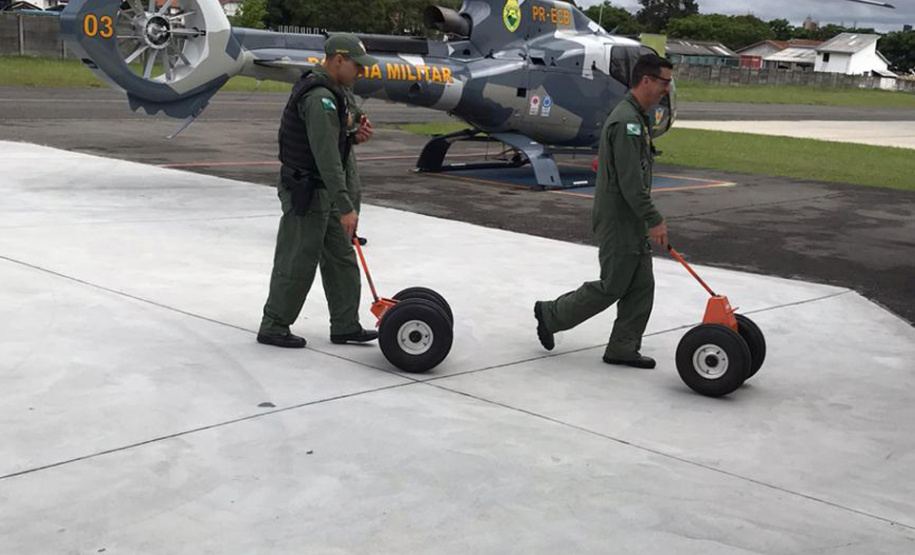 Litoral terá reforço de atendimento aeromédico. Foto:SESA