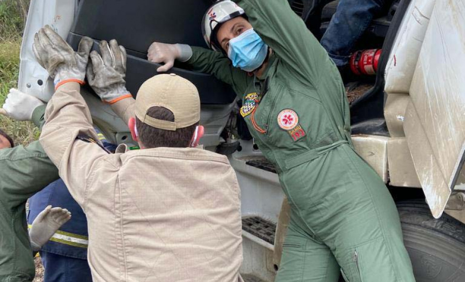 Litoral terá reforço de atendimento aeromédico. Foto:SESA