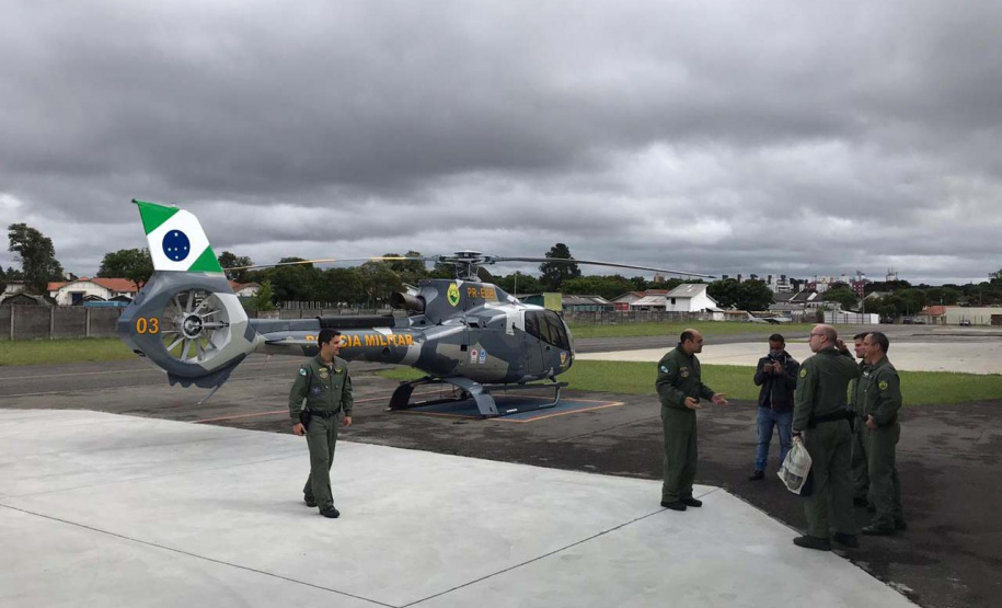 Litoral terá reforço de atendimento aeromédico. Foto:SESA