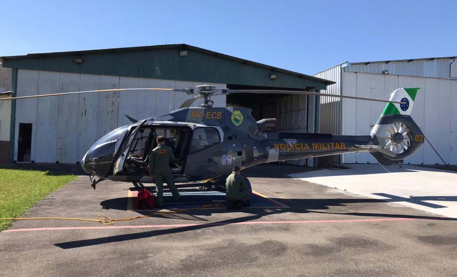 Litoral terá reforço de atendimento aeromédico. Foto:SESA