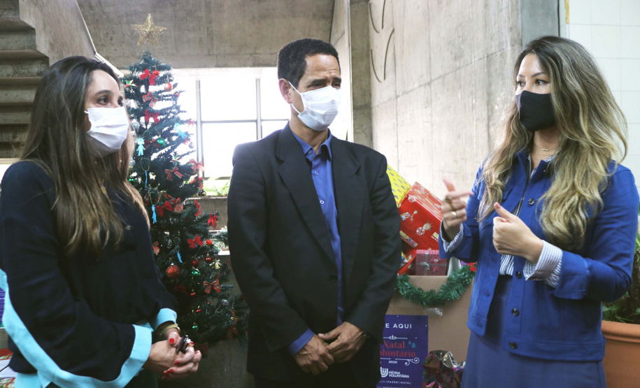 Mais de 1,5 mil brinquedos arrecadados pela Segurança Pública são entregues ao projeto Natal Voluntário. Foto:SESP