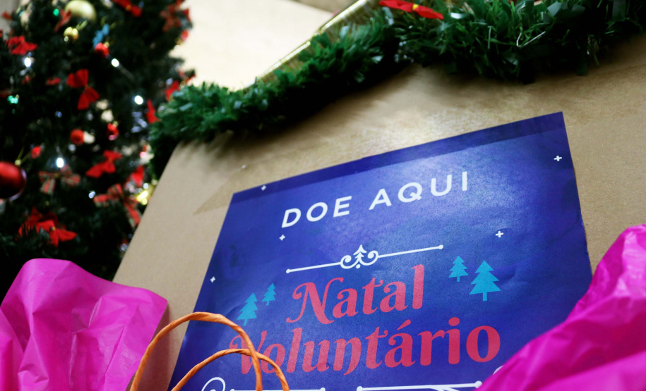 Mais de 1,5 mil brinquedos arrecadados pela Segurança Pública são entregues ao projeto Natal Voluntário. Foto:SESP