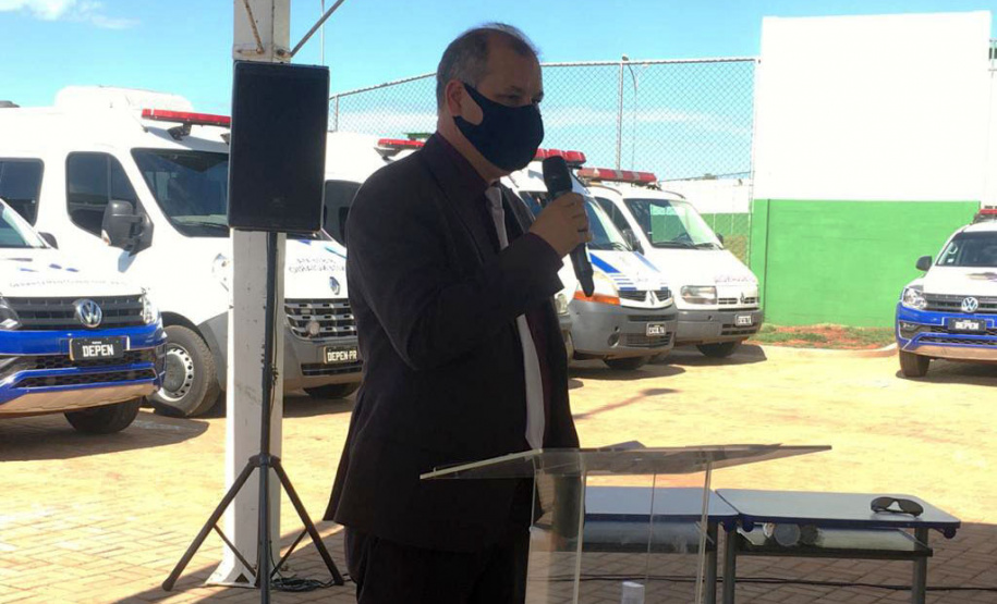 Governo do Paraná inaugura ampliação da Penitenciária de Foz do Iguaçu I, no oeste do estado. Foto:SESP