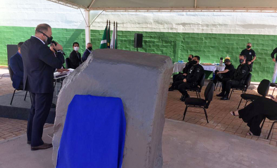 Governo do Paraná inaugura ampliação da Penitenciária de Foz do Iguaçu I, no oeste do estado. Foto:SESP