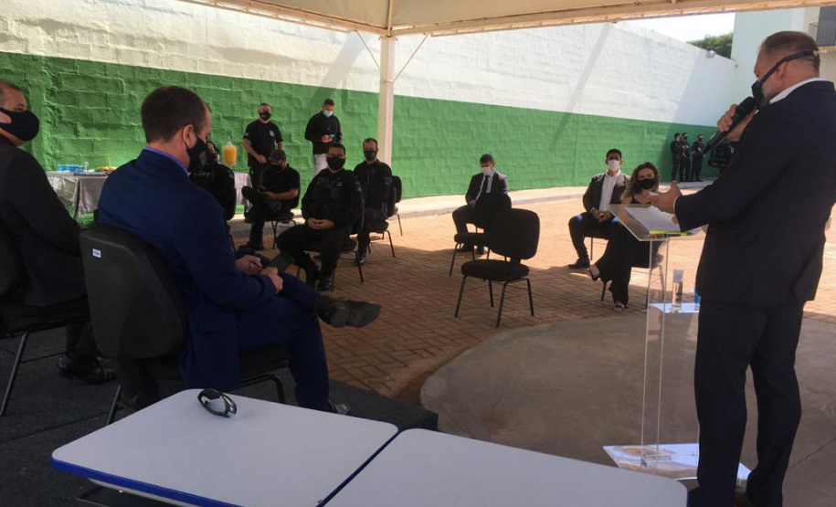 Governo do Paraná inaugura ampliação da Penitenciária de Foz do Iguaçu I, no oeste do estado. Foto:SESP