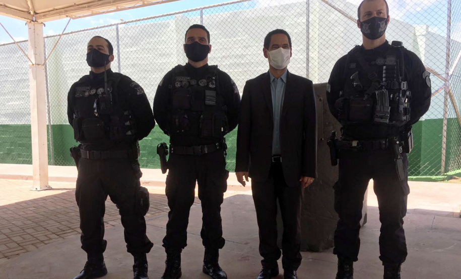 Governo do Paraná inaugura ampliação da Penitenciária de Foz do Iguaçu I, no oeste do estado. Foto:SESP