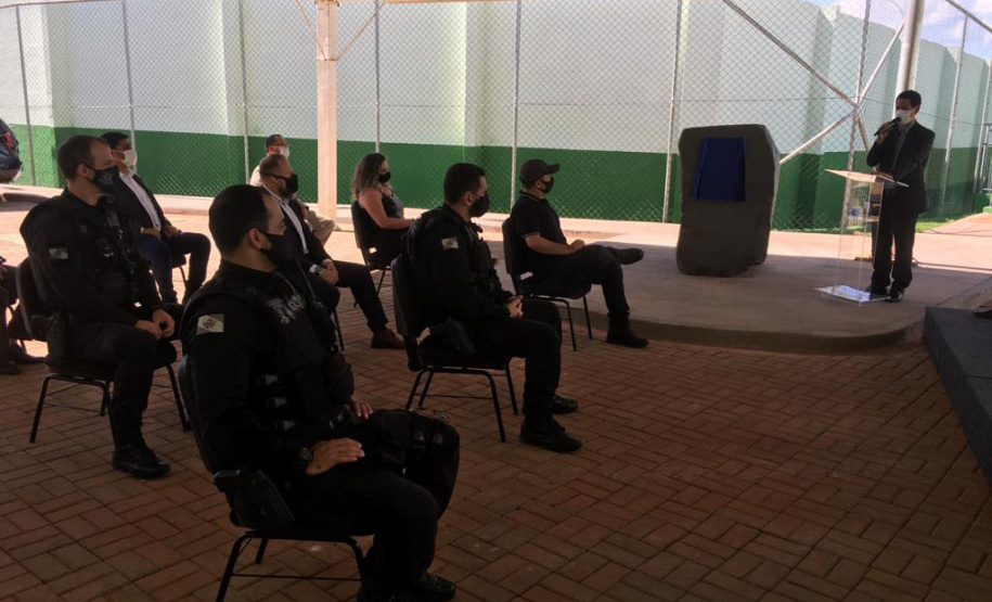 Governo do Paraná inaugura ampliação da Penitenciária de Foz do Iguaçu I, no oeste do estado. Foto:SESP