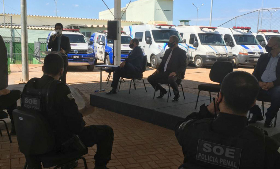 Governo do Paraná inaugura ampliação da Penitenciária de Foz do Iguaçu I, no oeste do estado. Foto:SESP