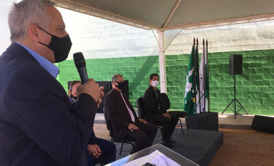 Governo do Paraná inaugura ampliação da Penitenciária de Foz do Iguaçu I, no oeste do estado. Foto:SESP