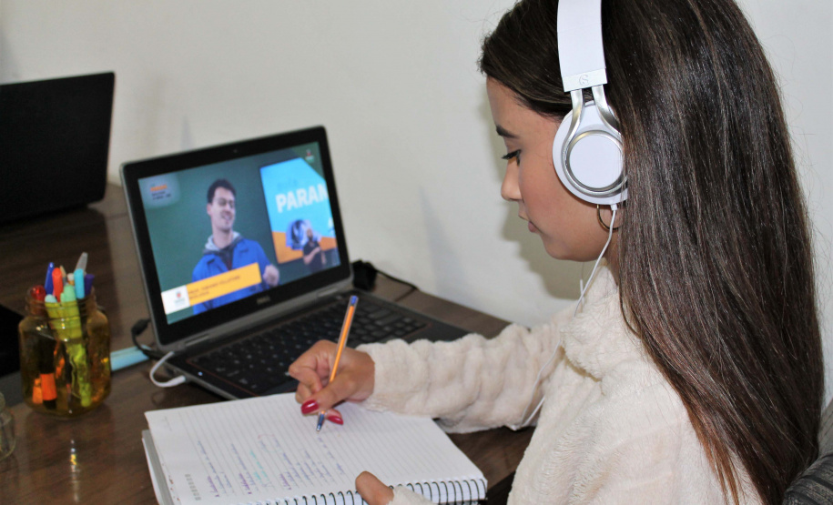 Educação avança em tecnologia e inovação para soluções de ensino remoto. Foto:SEED