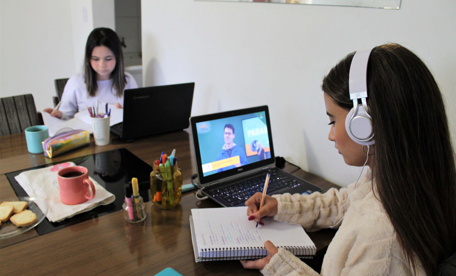 Educação avança em tecnologia e inovação para soluções de ensino remoto. Foto:SEED