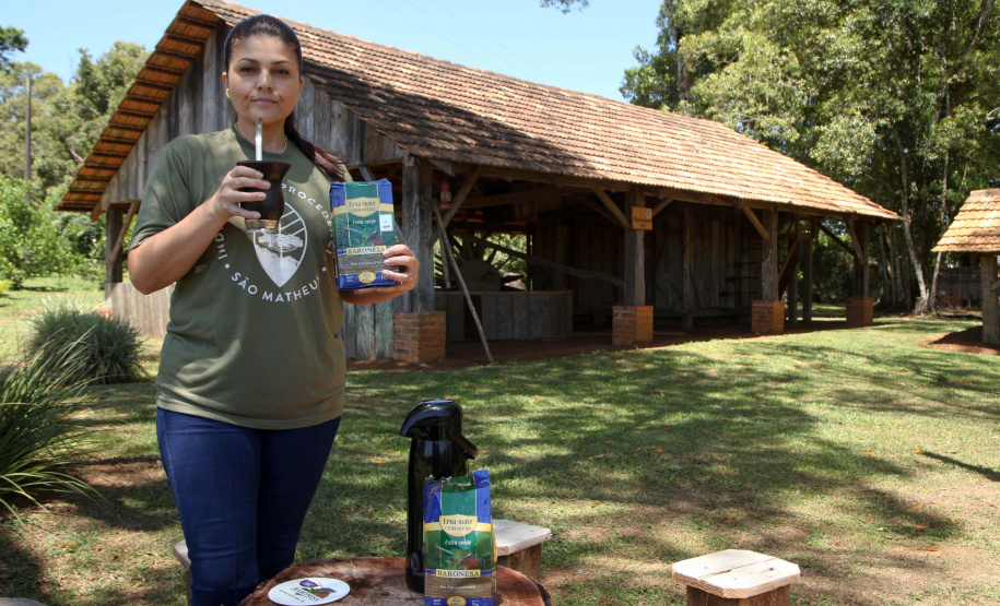 Ervateira Feito no Paraná Empresa Baronesa Ervateira. Foto: Ari Dias/AEN