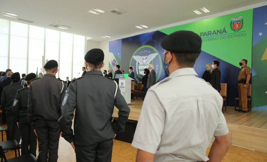 Estado seleciona policiais para atuar em colégios cívico-militares
. Foto: Geraldo Bubniak/AEN