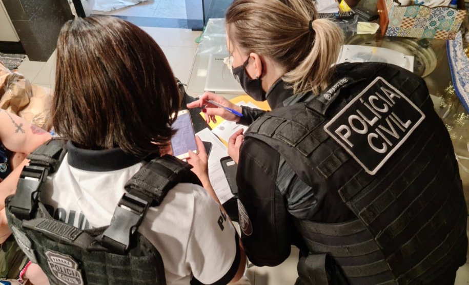 PCPR prende associação criminosa voltada a compra e venda de pontos em CNH. foto PCPR