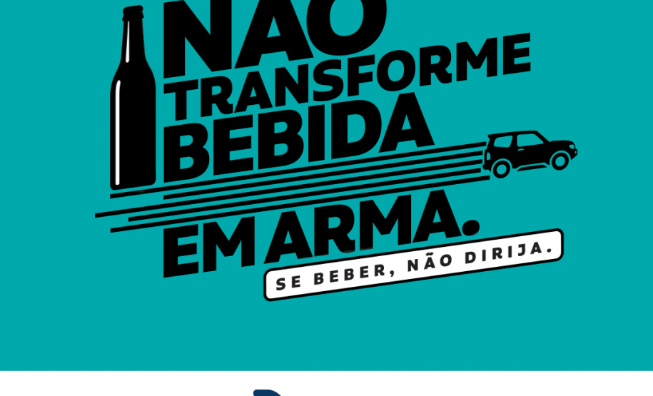 Detran alerta sobre risco de bebida e direção em campanha de fim de ano