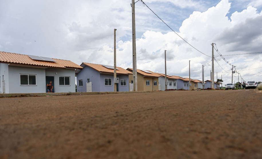 SANTA TEREZA DO OESTE - 02-12-2020 -OBRAS DE CASAS POPULARES - Foto: Jonathan Campos/ AEN