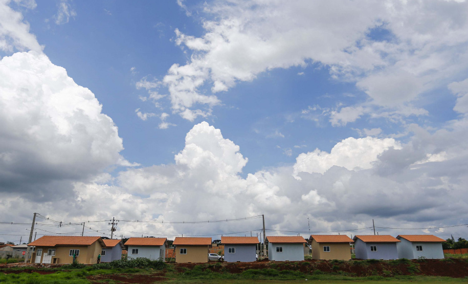 SANTA TEREZA DO OESTE - 02-12-2020 -OBRAS DE CASAS POPULARES - Foto: Jonathan Campos/ AEN