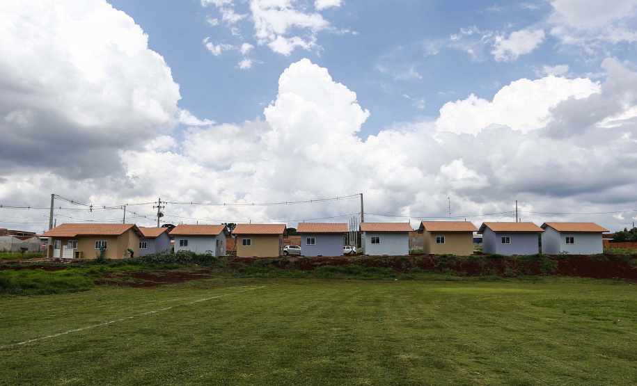 SANTA TEREZA DO OESTE - 02-12-2020 -OBRAS DE CASAS POPULARES - Foto: Jonathan Campos/ AEN