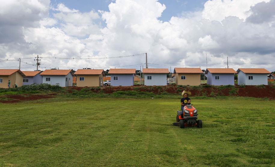 SANTA TEREZA DO OESTE - 02-12-2020 -OBRAS DE CASAS POPULARES - Foto: Jonathan Campos/ AEN