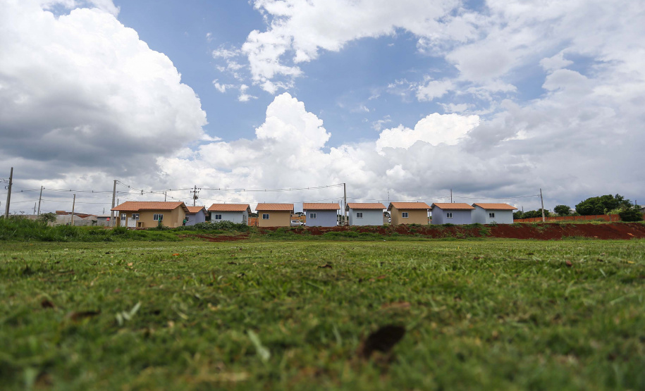 SANTA TEREZA DO OESTE - 02-12-2020 -OBRAS DE CASAS POPULARES - Foto: Jonathan Campos/ AEN