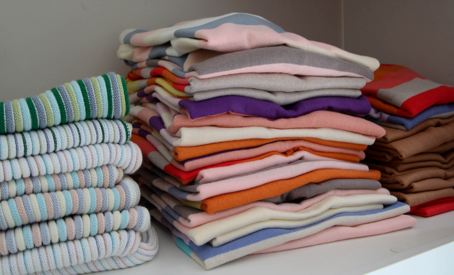 Malhas Feito no Paraná Empresa Canaá Tricot. Foto: Ari Dias/AEN