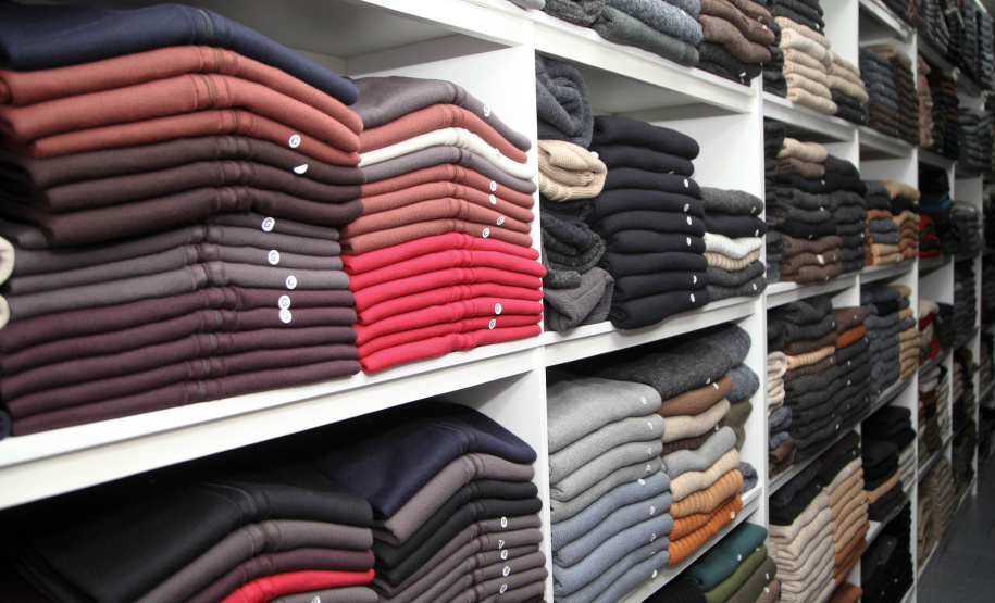 Malhas Feito no Paraná Empresa Malhas Charme Tricot. Foto: Ari Dias/AEN