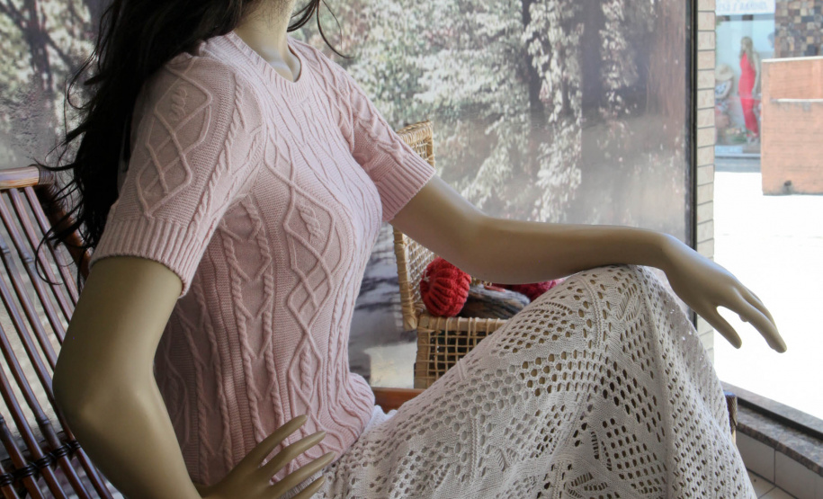 Malhas Feito no Paraná Empresa Malhas Charme Tricot. Foto: Ari Dias/AEN