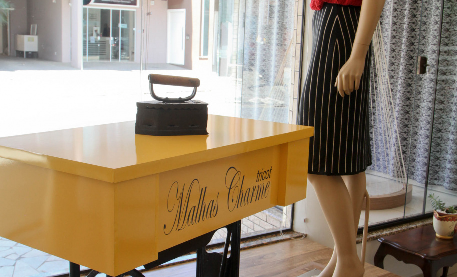 Malhas Feito no Paraná Empresa Malhas Charme Tricot. Foto: Ari Dias/AEN