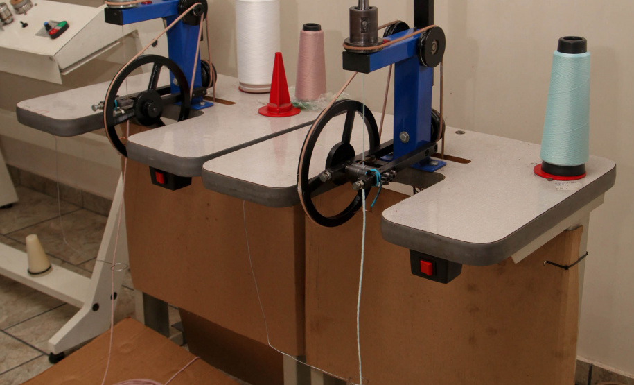 Malhas Feito no Paraná Empresa Malhas Charme Tricot. Foto: Ari Dias/AEN