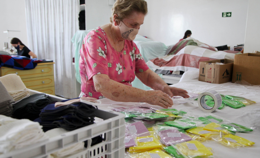 Malhas Feito no Paraná Empresa Malhas Charme Tricot. Foto: Ari Dias/AEN
