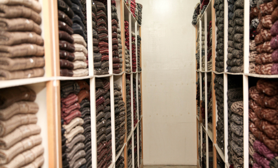 Malhas Feito no Paraná Empresa Malhas Charme Tricot. Foto: Ari Dias/AEN