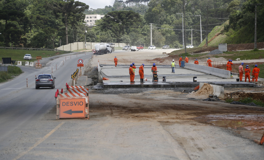 ALMIRANTE TAMANDARE - 16-12-2020 -OBRAS DE DUPLICAÇÃO NA RODOVIA DOS MINERIOS - FOTO: JONATHAN CAMPOS/ AEN