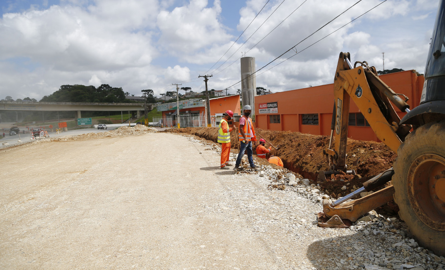 ALMIRANTE TAMANDARE - 16-12-2020 -OBRAS DE DUPLICAÇÃO NA RODOVIA DOS MINERIOS - FOTO: JONATHAN CAMPOS/ AEN