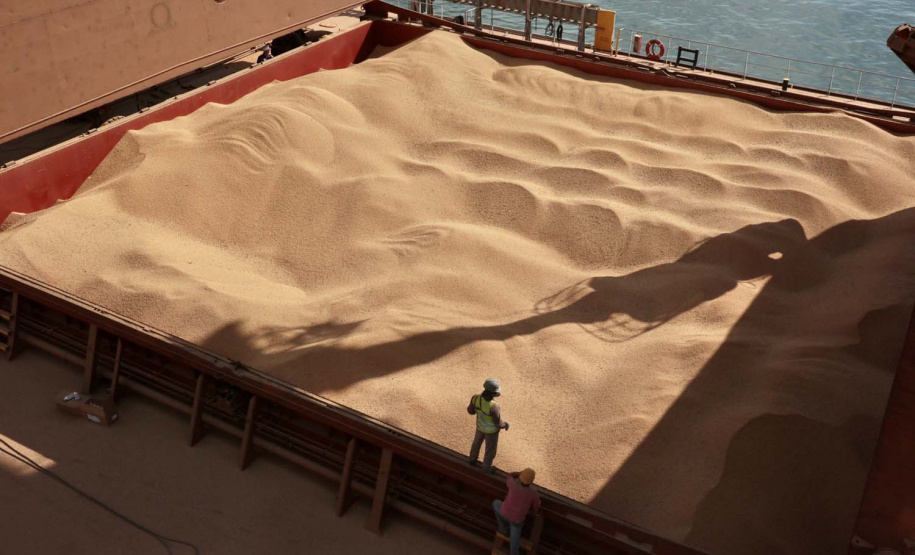 Série de recordes consolida bom ano dos portos do Paraná.