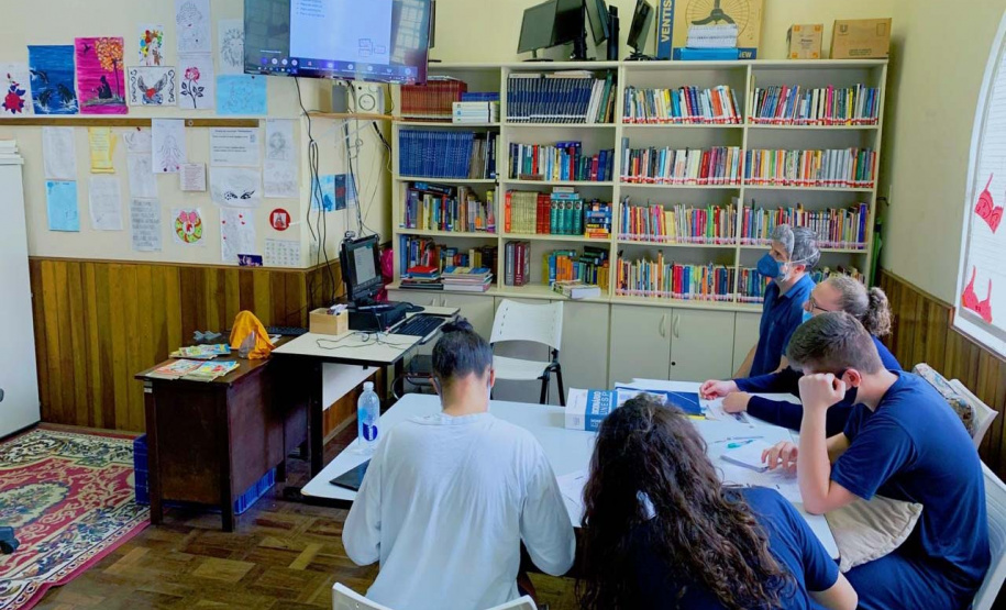 Sistema Socioeducativo do Paraná é referência na prevenção da Covid-19. Foto:SEJUF