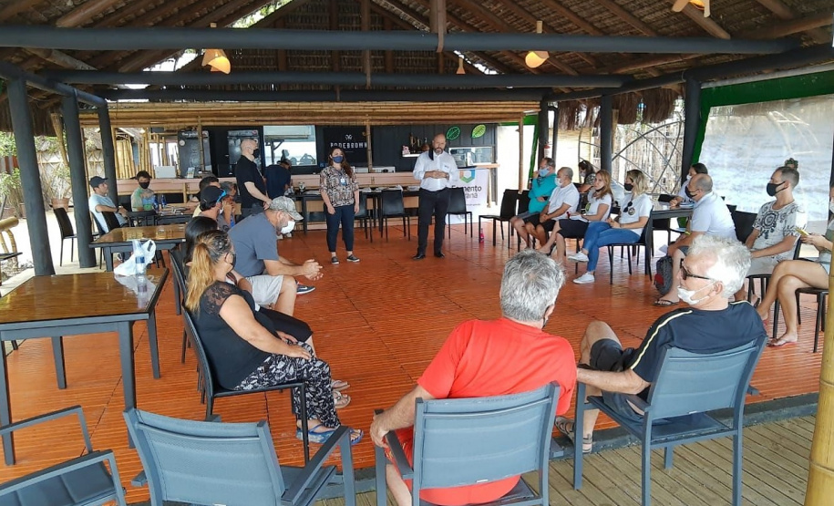 Movimento da Fomento Paraná encerrado nesta sexta, 18, apresentou linhas de crédito para ajudar empreendedores do segmento de turismo do litoral e da costa oeste a se preparar para a temporada de verão
Foto: Fomento